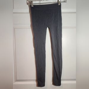 Coobi Gray Seamless Leggings One Size (Fits Small)
